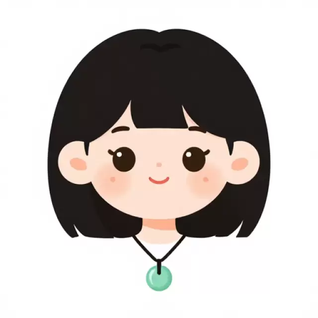 East Asian Girl with Black Bob