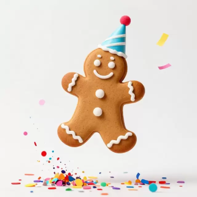 Confetti Celebration Jump