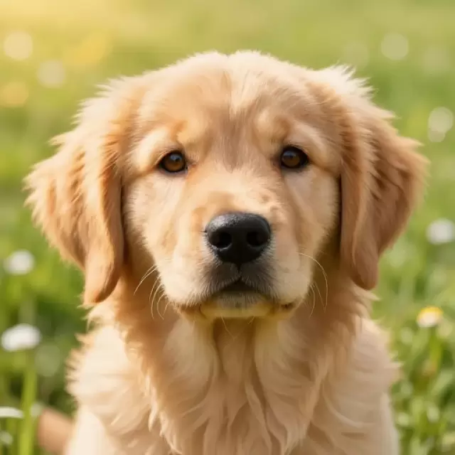 Golden Retriever Boy