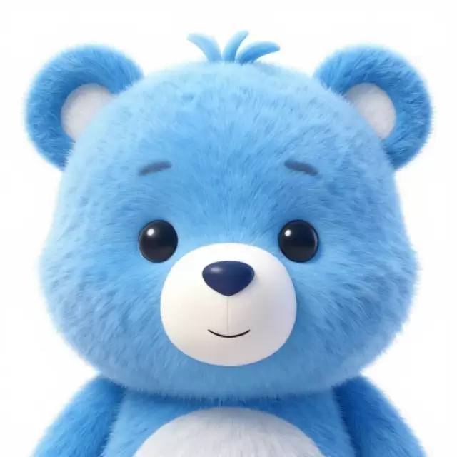 Sky Blue Bear