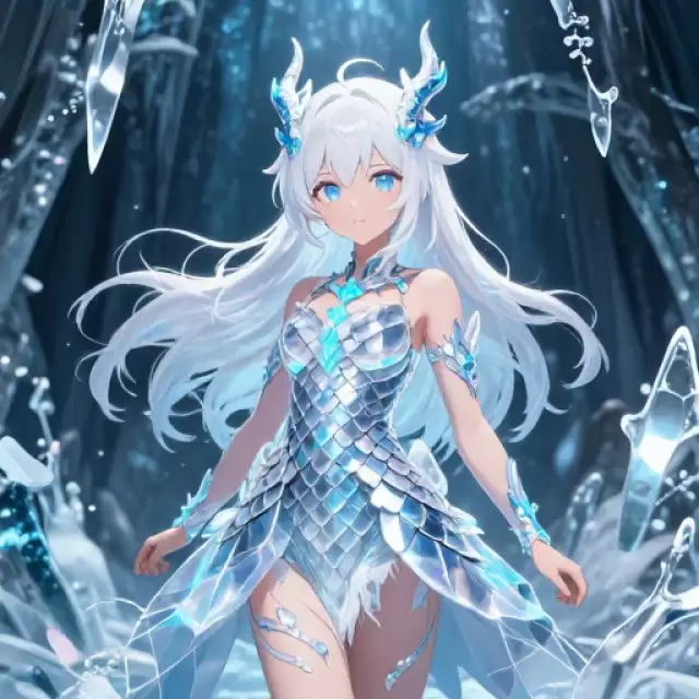 Crystal Dragon Girl