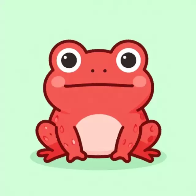 Strawberry Red Frog