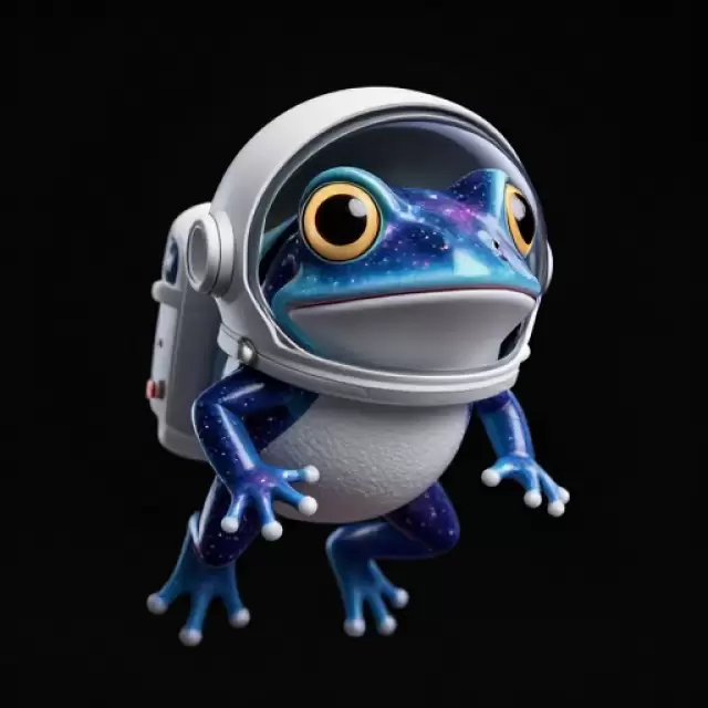 Cosmic Galaxy Frog