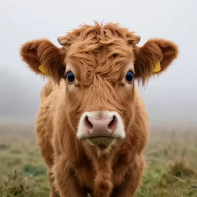 Highland Cow Calf