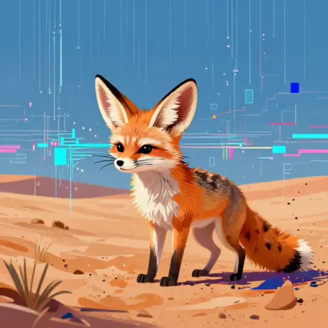 Cyber Fennec Fox