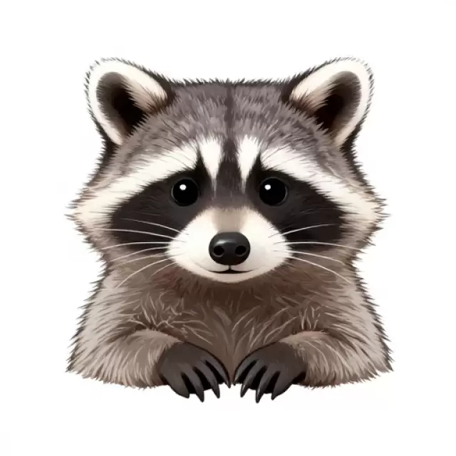 Cute Raccoon