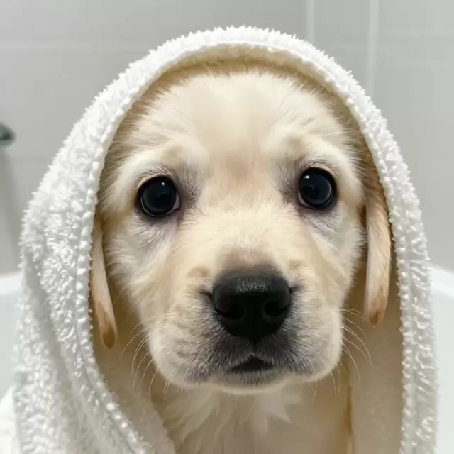 Bath Time Towel