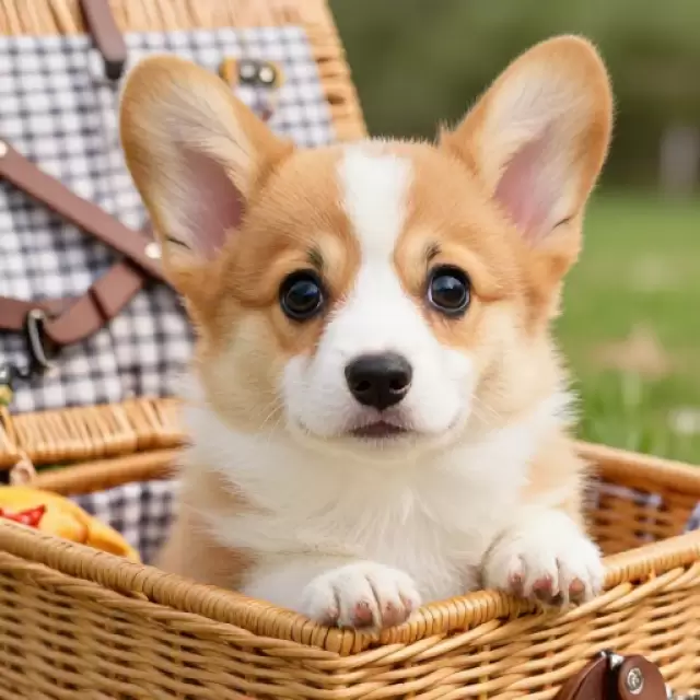 In a Picnic Basket