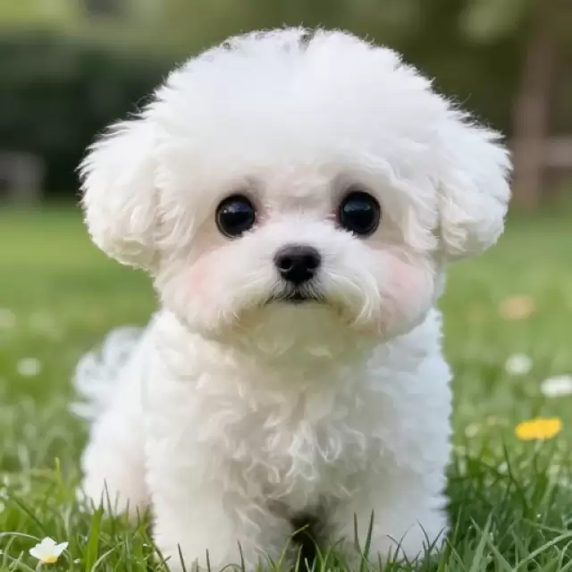 Cotton Ball on Grass