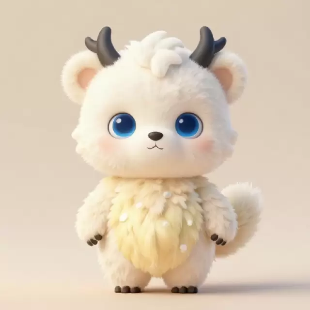 Cream White Bear Sprite