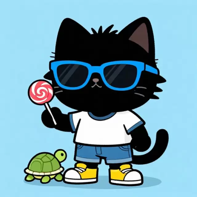 Cool Cat in Sunglasses