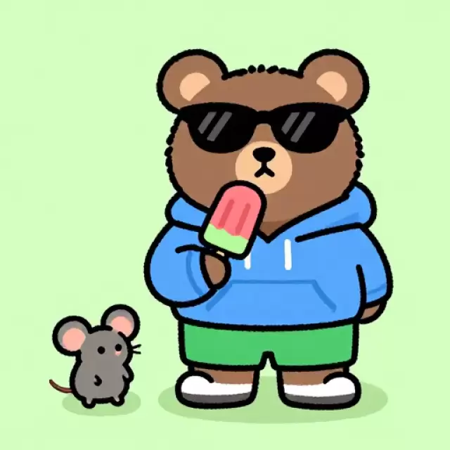 Chill Bear with Hoodie
